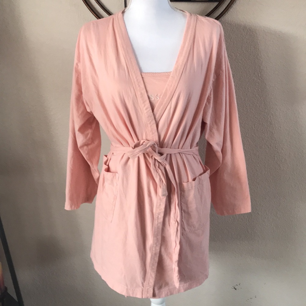 NWOT Victoria’s Secret Chemise Nightgown & Robe Peignoir set